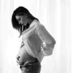 Anna Tatangelo incinta foto su Instagram