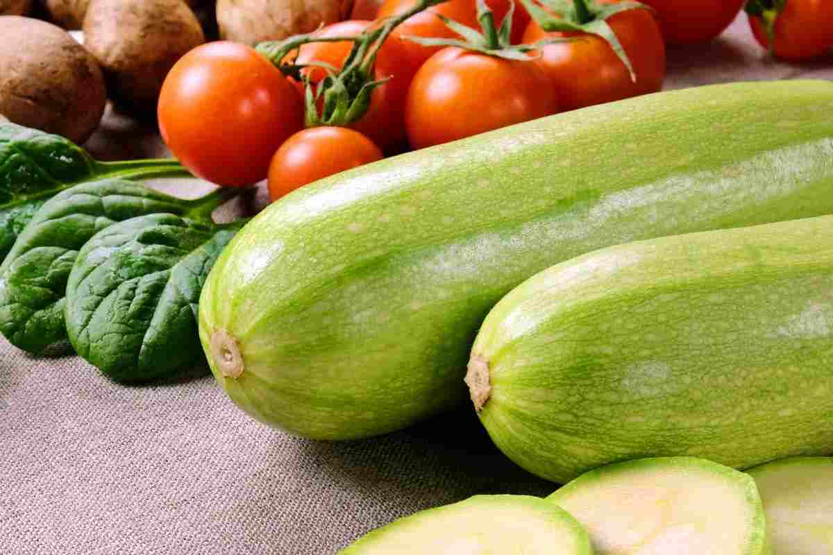 zucchine pomodori