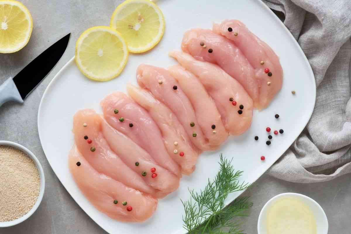 fettine di pollo e limoni