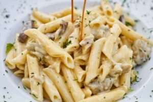 pasta crema di melanzane