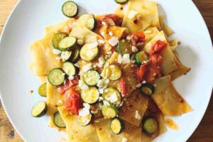 pasta zucchine pomodori