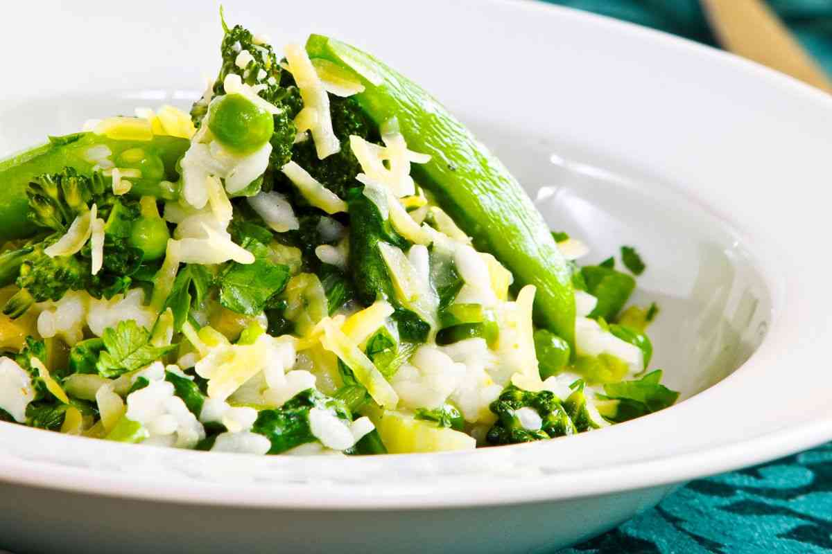 risotto verdure verdi