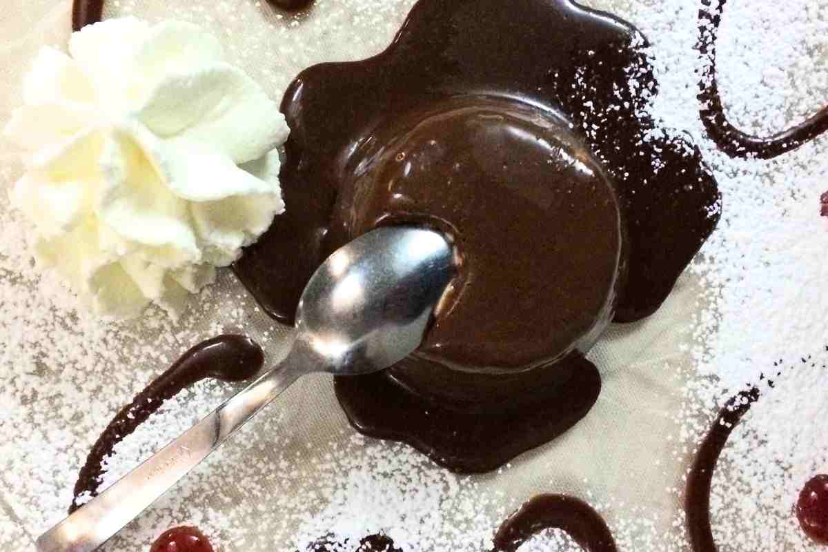 semifreddo al cioccolato e panna