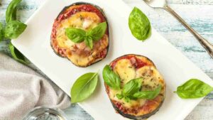 Pizzette di melanzane