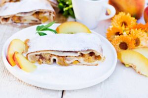 strudel pesche