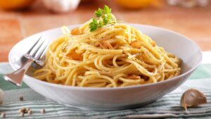 tagliolini al limone